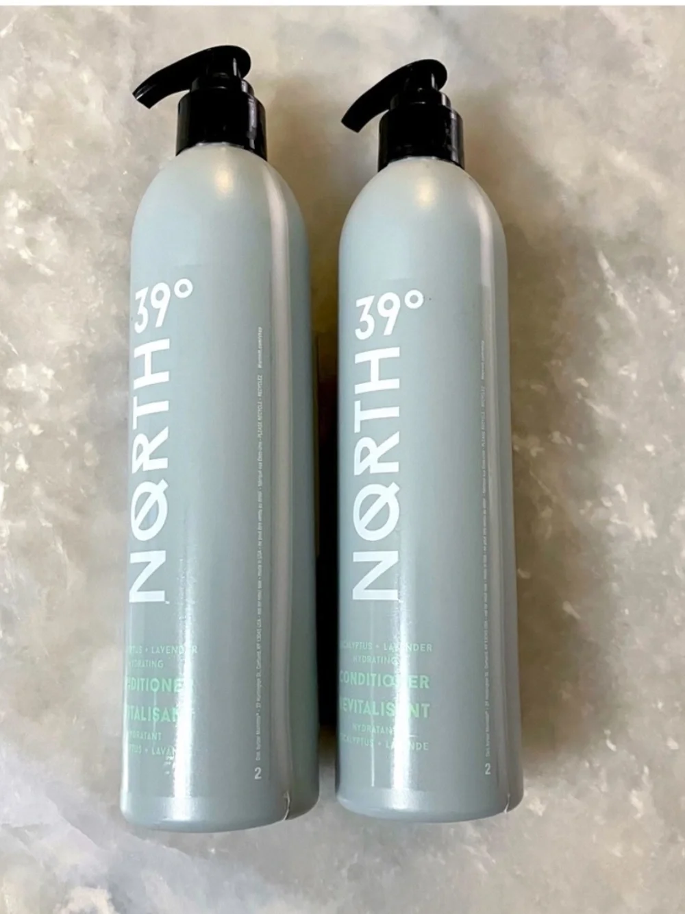 39 Degrees NORTH Hydrating Eucalyptus Lavender Shampoo Marriott BUNDLE of 4